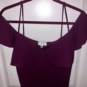 Emerald Sunday Off the Shoulder Dress